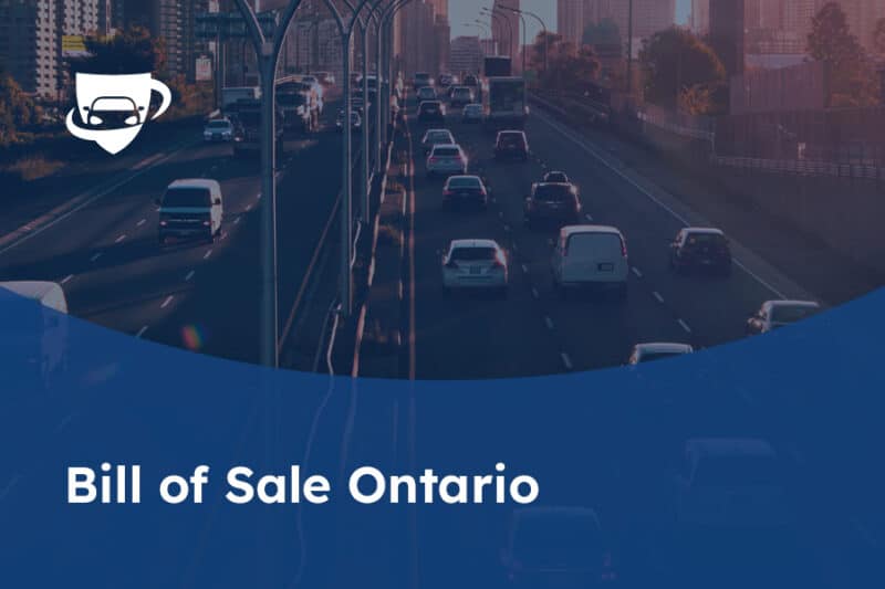 Bill of Sale Ontario