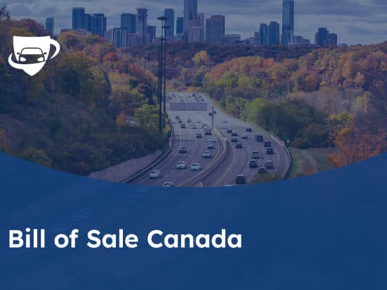 Bill of Sale Canada